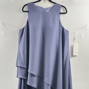 Stacees Women's Plus Size 18 Special Occasion Maxi Dress Stormy NWT